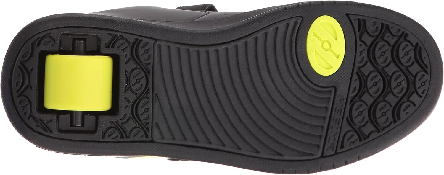 Детские кроссовки для мальчиков Hyper HEELYS, Black/Grey/Bright Yellow — фото 4