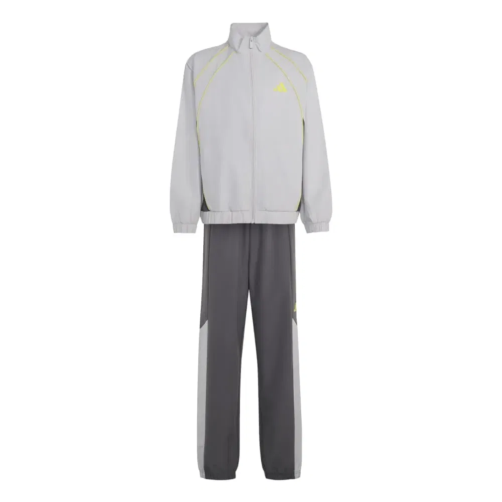 Детский спортивный костюм с принтом Color Block Woven Adidas, Grey