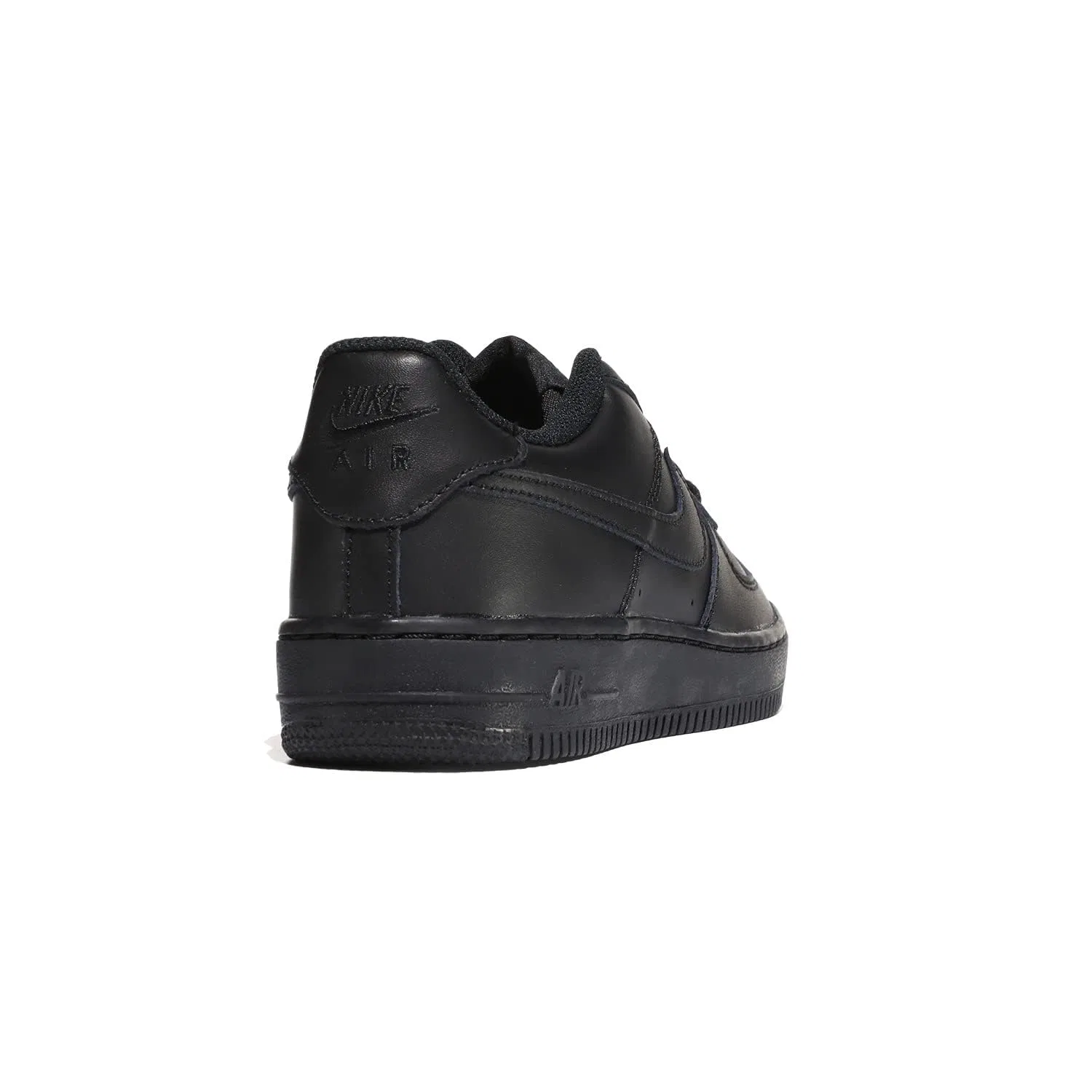 Детские кроссовки для мальчиков и девочек с шнуровкой Air Force 1 NIKE, Black — фото 3