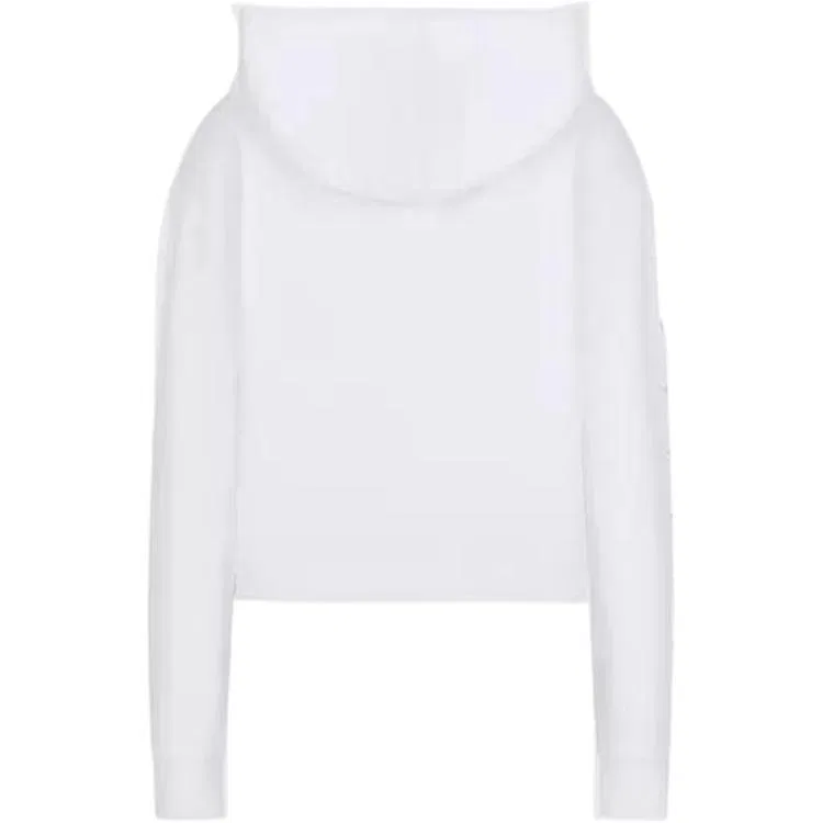 Женский свитшот EMPORIO ARMANI EA7 SS23, White — фото 3