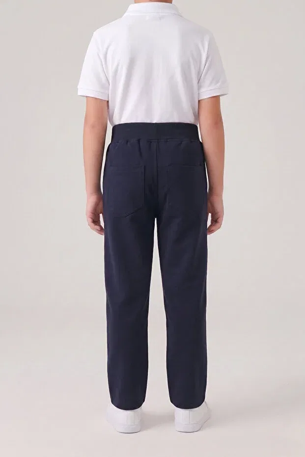 Детские спортивные штаны для мальчиков с утеплением Fatella, Navy Blue — фото 2