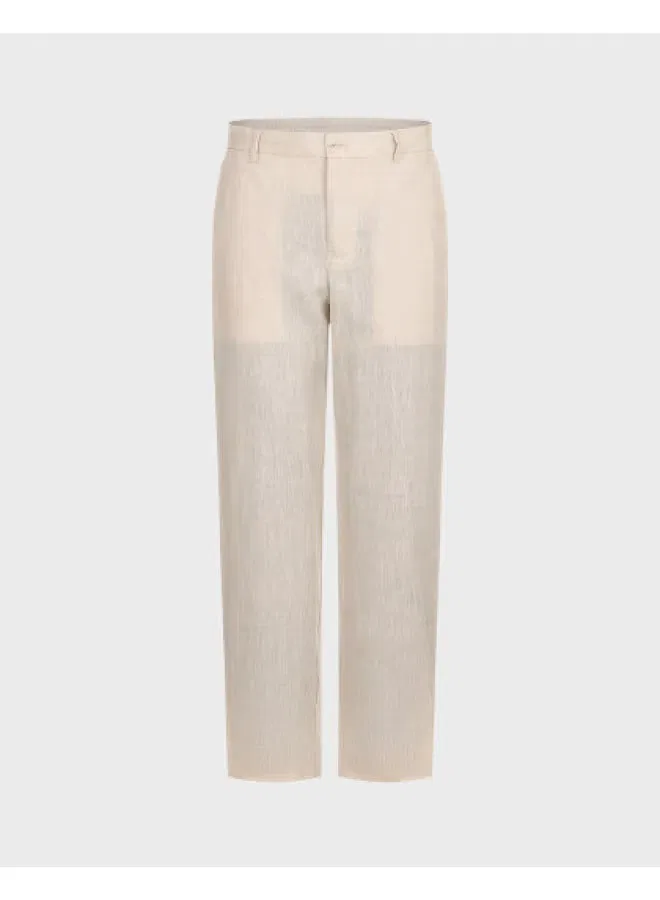 Брюки дышащие Zara, льняной абрикосовый