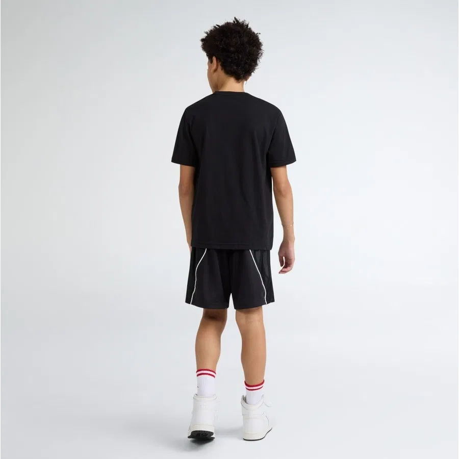 Детская футболка с коротким рукавом Nike Jordan MJ Venice Beach Hoops SS Tee, Черный — фото 3