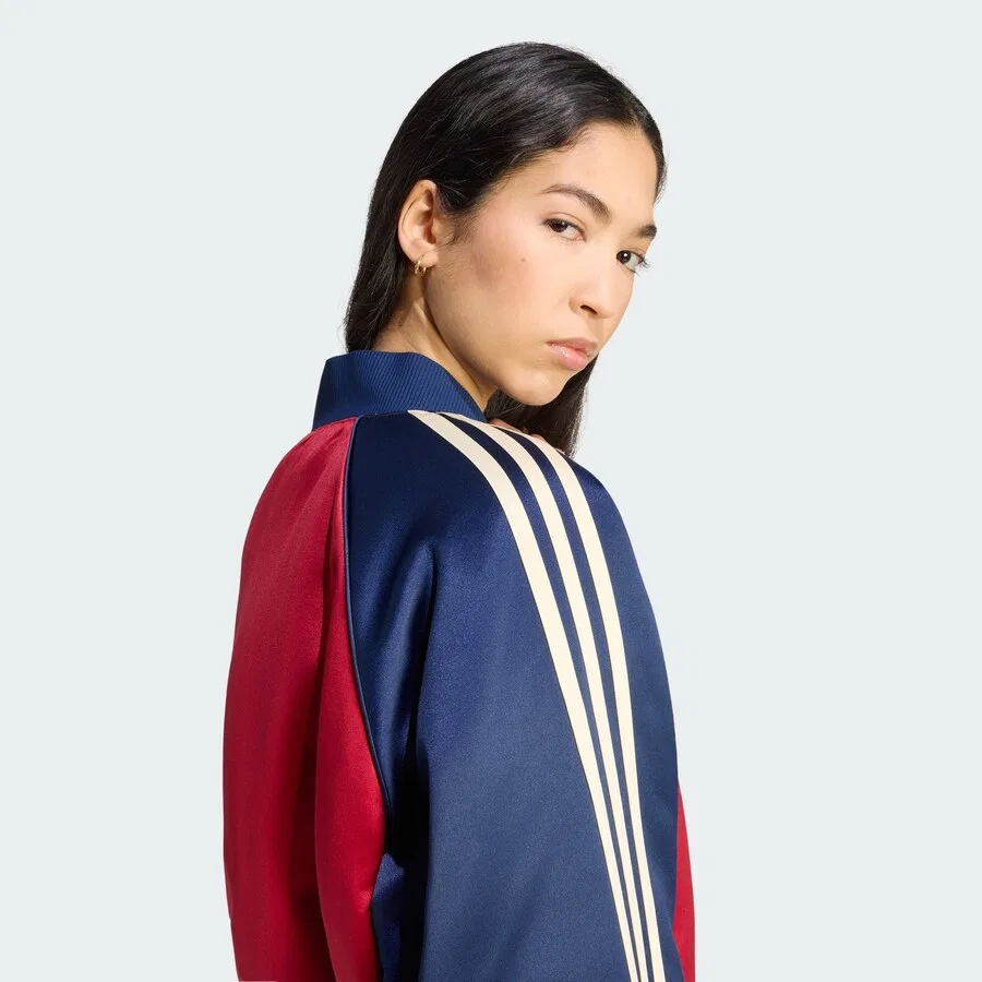 Куртка ADIDAS ORIGINALS Between-Season 'SST' красного цвета — фото 3