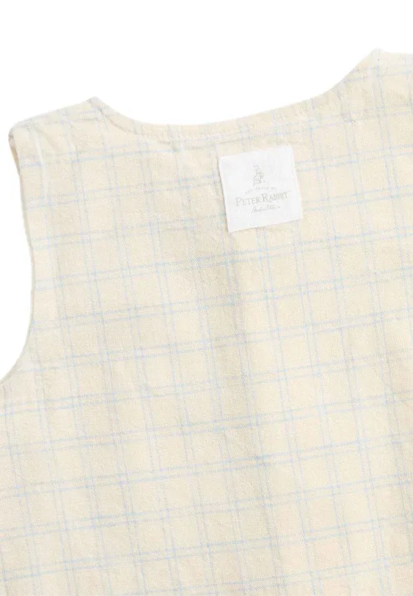 Комплект из комбинезона и боди с животными Peter Rabbit Marks & Spencer, cream mix — фото 3