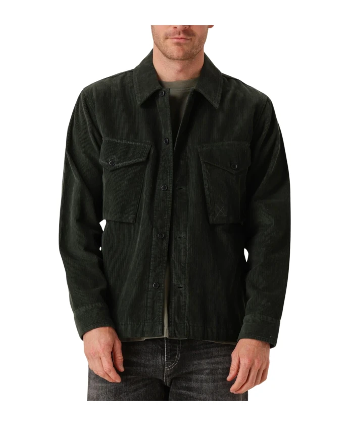 

Зеленая вельветовая рубашка для мужчин Butcher Of Blue, зеленый