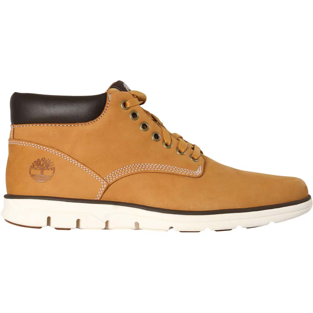 

Мужские ботинки Timberland Bradstreet кожаные на шнуровке, горчичный