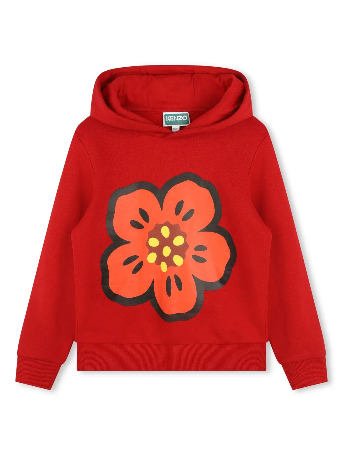 Худи с принтом Boke Flower Kenzo, красный