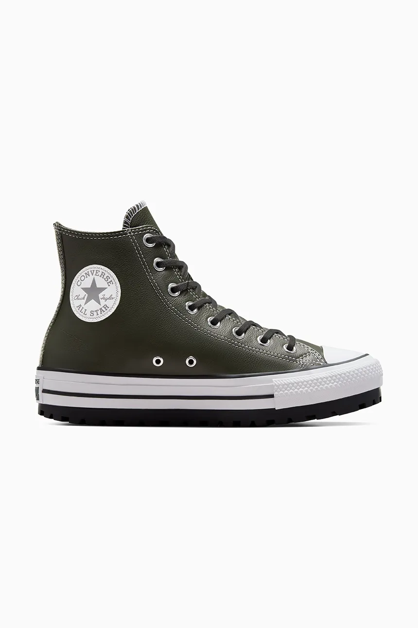 

Кожаные кроссовки Chuck Taylor All Star City Trek Converse, зеленый