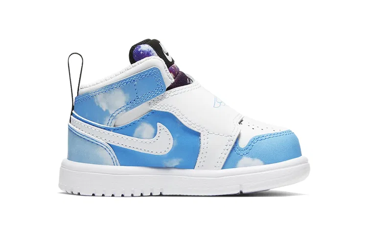 Детские кроссовки для малышей с классическим дизайном Jordan 1 Fearless, Sky 1 Fearless TD, Jordan — фото 3
