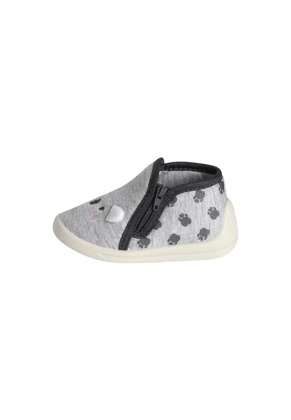 Ботинки текстильные Baby shoes Vertbaudet, Grau bedruckt, серый