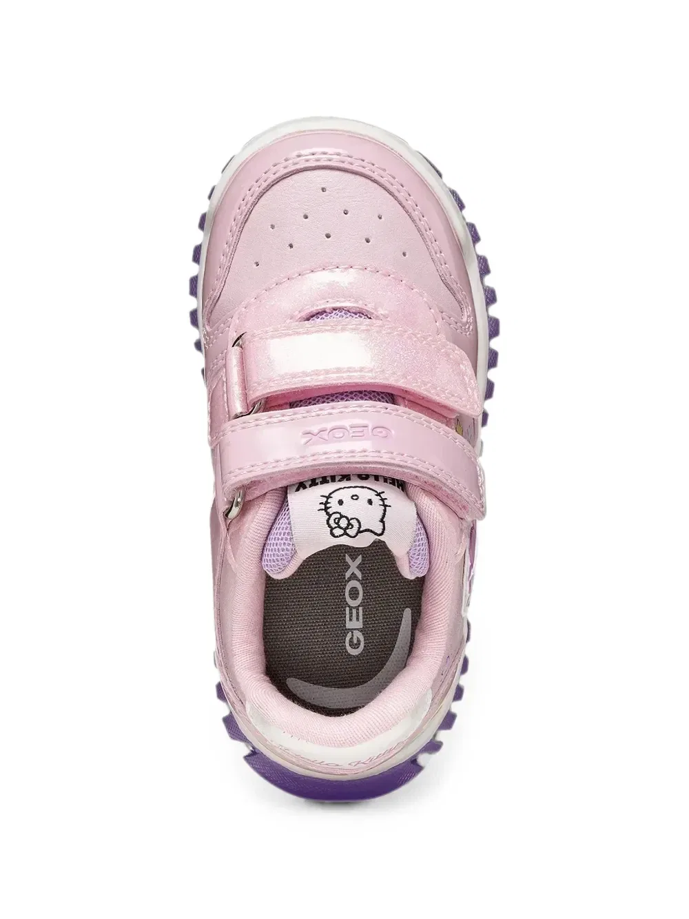 Кроссовки Hello Kitty Lightyloo из коллаборации с Sanrio Geox Kids, розовый — фото 4
