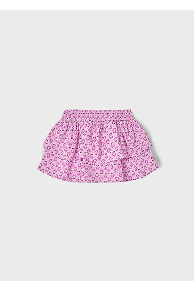 Детские шорты для девочек джинсовые Mayoral, Pink — фото 4