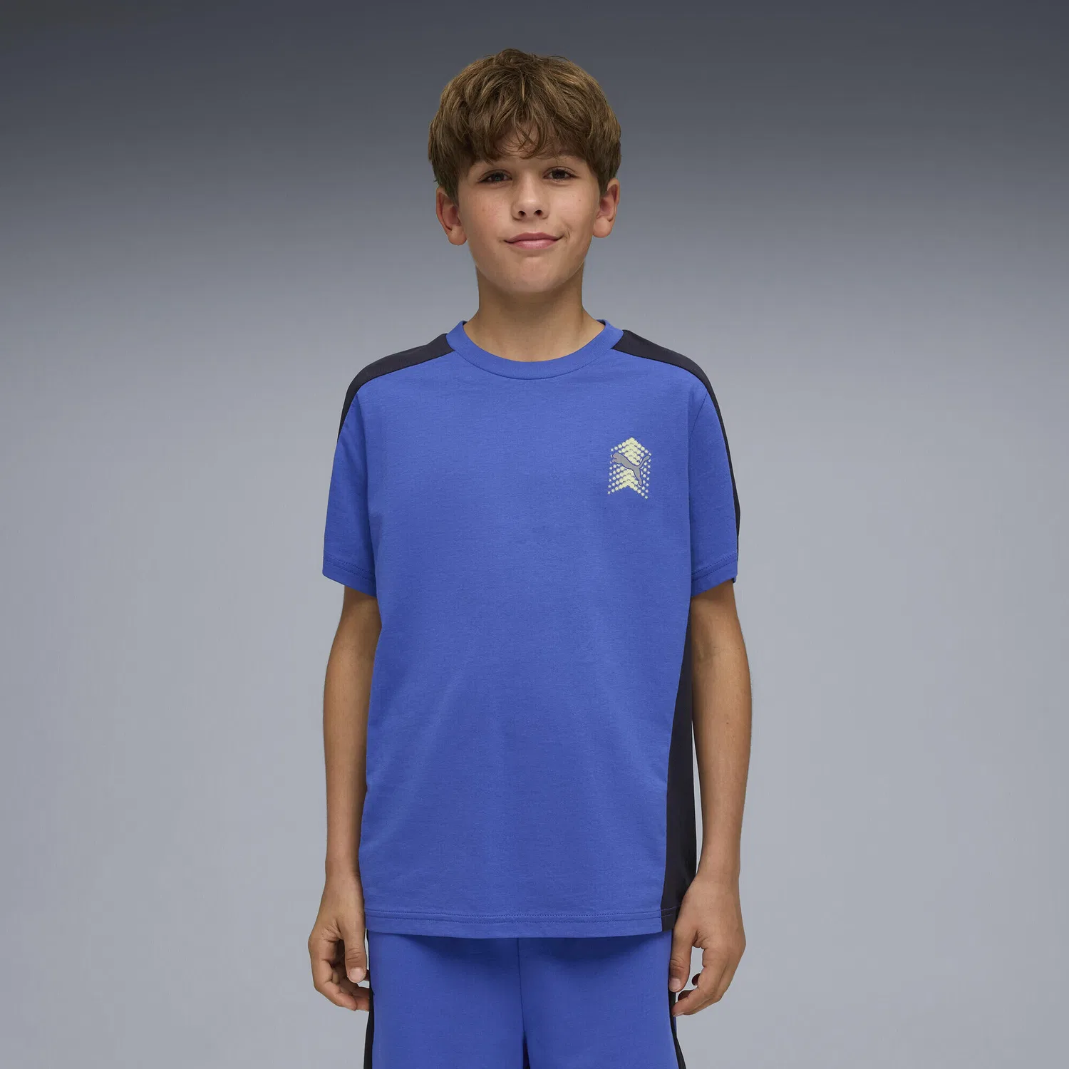 Детская футболка с принтом Active Sports Graphic Puma, Hellblau — фото 2