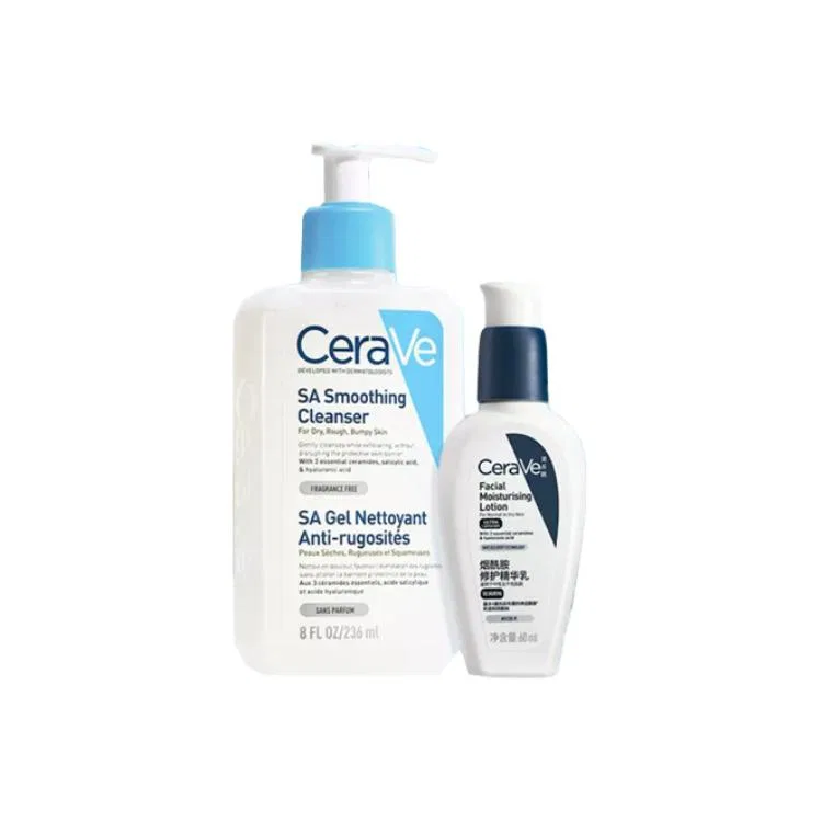 Набор для ухода за кожей CeraVe, CP Lotion Facial Cleanser, Two-Piece Set, Hydrating Cleaning