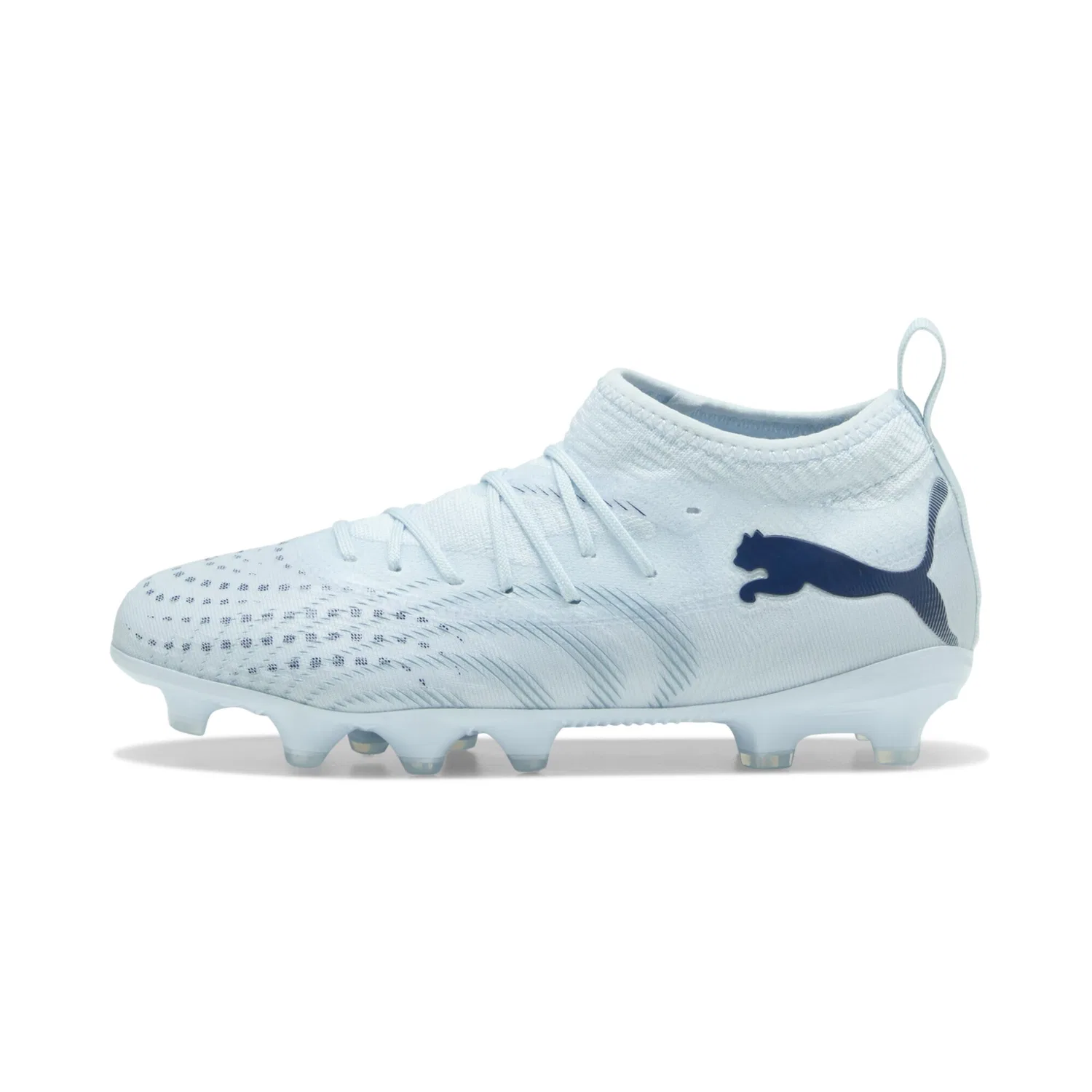 Детские футбольные бутсы FUTURE 9 MATCH PUMA, Icy Blue Jewel — фото 3