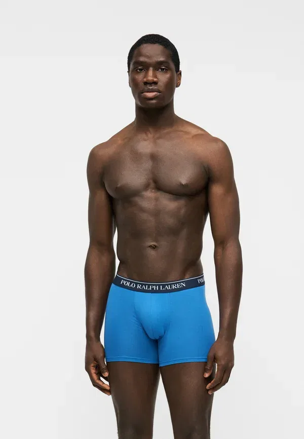 Комплект из 3 боксерских трусов Polo Ralph Lauren, белый/темно-синий — фото 4
