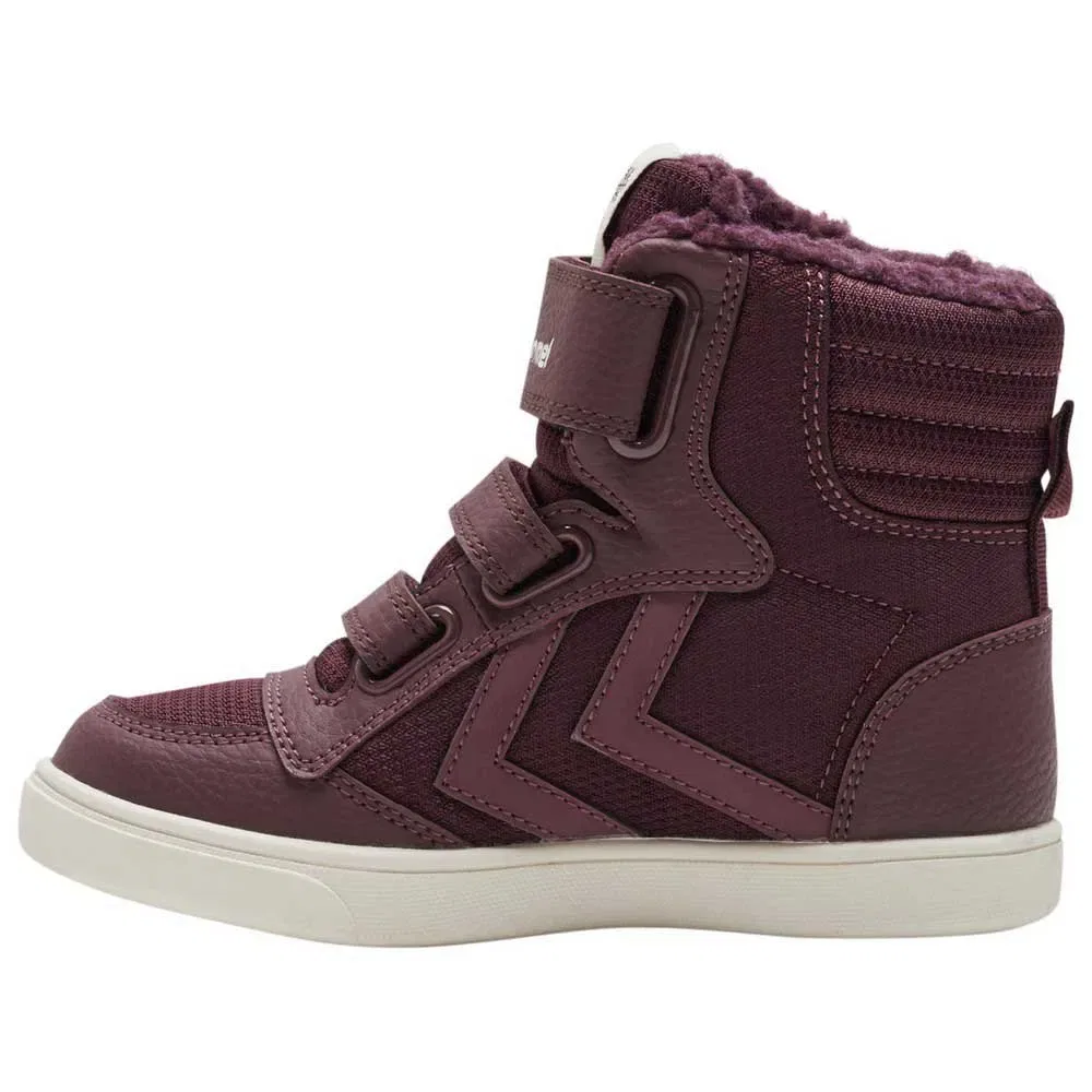 Детские ботинки для девочек водонепроницаемые Stadil Super Poly Recycled Tex Hummel, Purple — фото 3