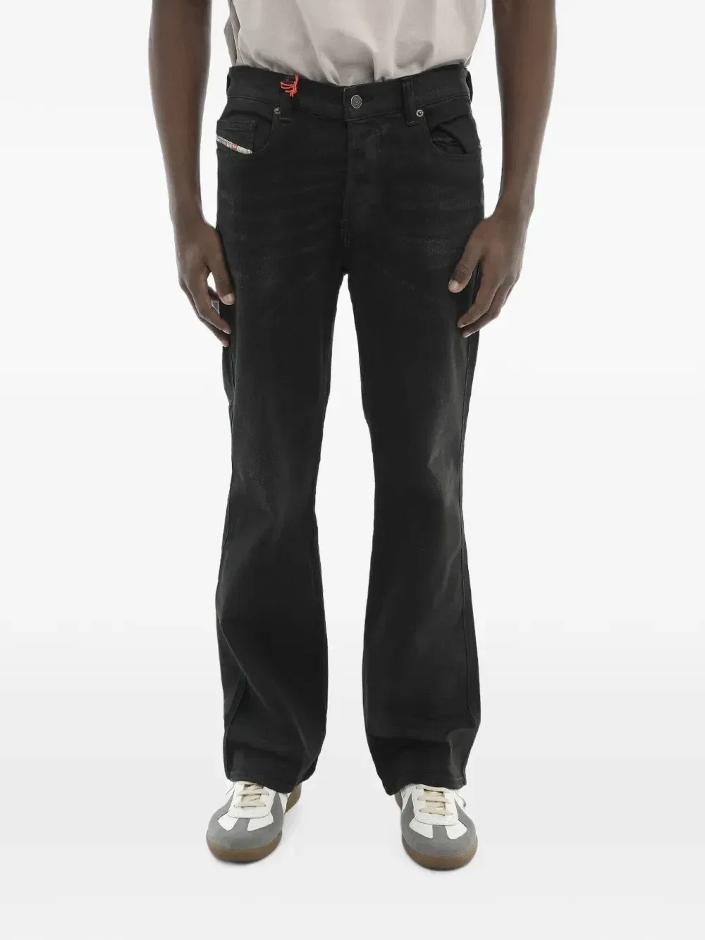 Джинсы 1998 slim-fit D-Buck bootcut Diesel, черный