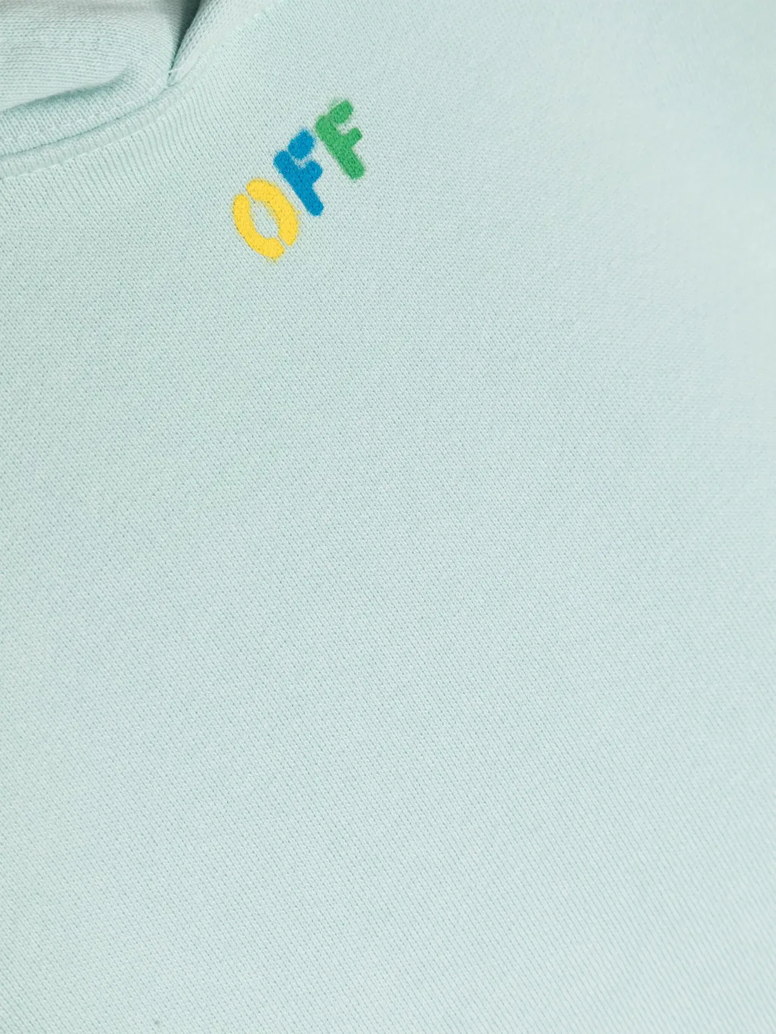 OFF-WHITE Худи Diag-stripe, синий — фото 2