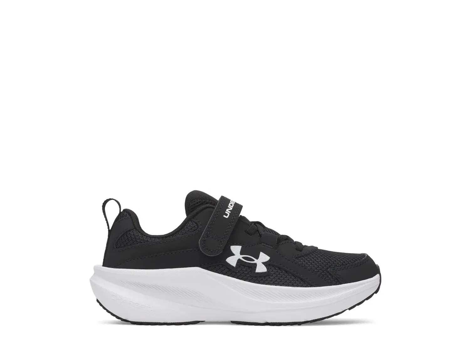 Кроссовки детские Assert 11, Under Armour, Black/White