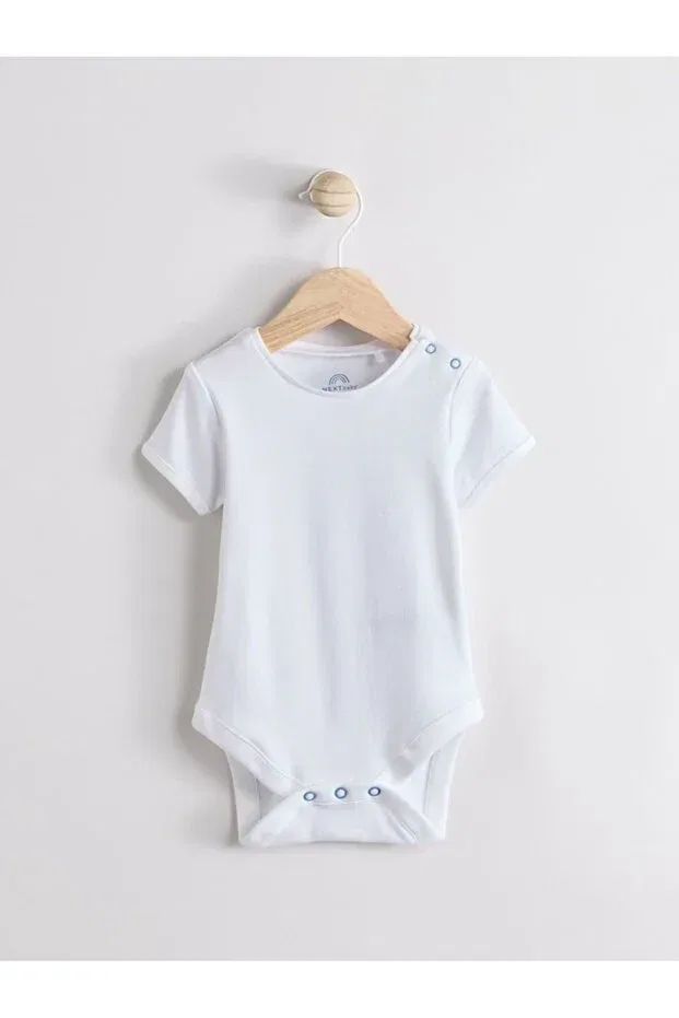 Детский комбинезон-боди хлопковый с полоской Next Baby, Blue — фото 4