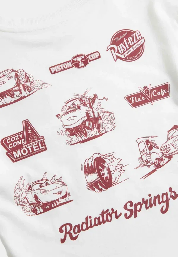Пижамный комплект с принтом Disney Cars, Marks & Spencer, Red Mix, красный — фото 3