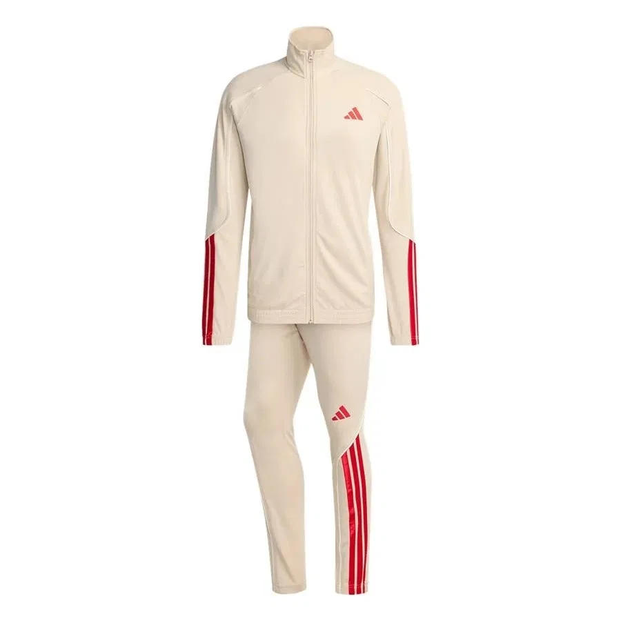 Спортивные штаны adidas 3S Stadium TS, Бежевый — фото 2