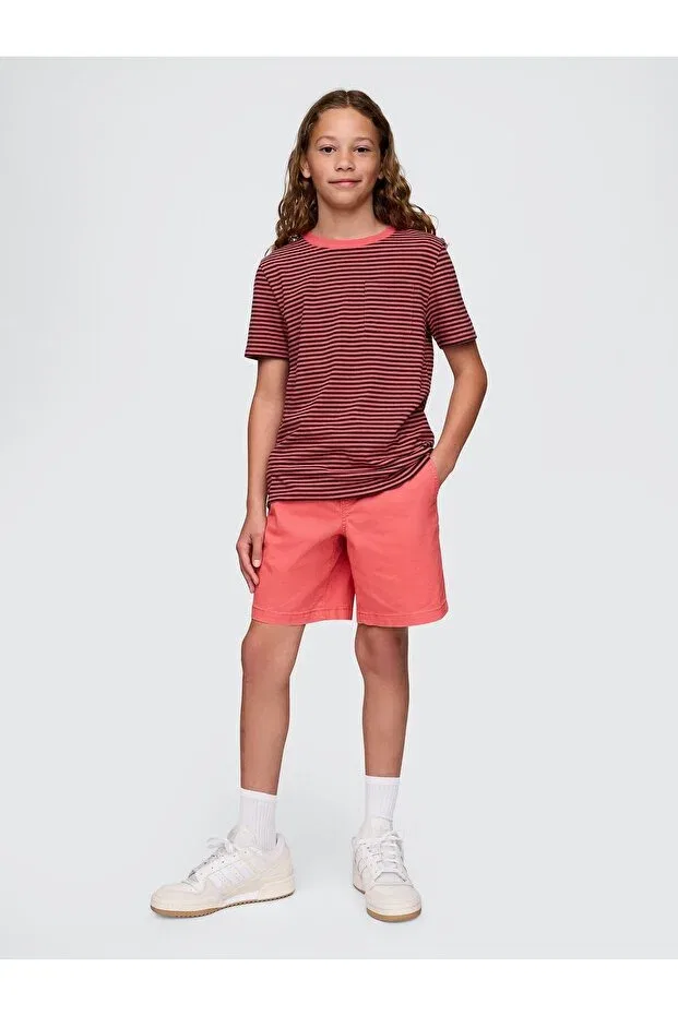 Детские шорты для мальчиков хлопковые Gap, Red-004