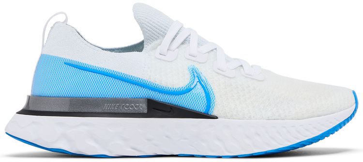 

Кроссовки Nike React Infinity Run Flyknit 'White Photo Blue', белый