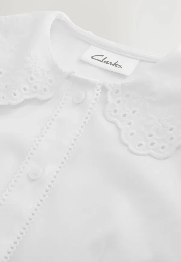 Детская рубашка Clarks, белый — фото 3