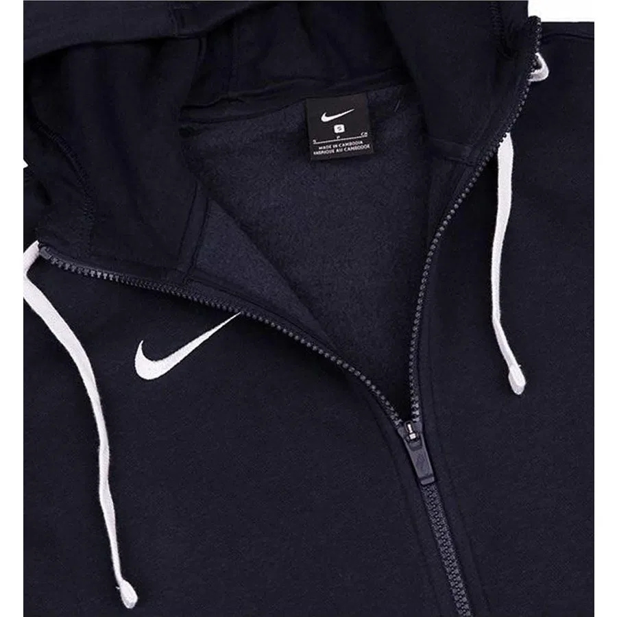 Свитшот мужской с капюшоном Nike M Flc Park20 Fz Hoodie CW6887-451, Темно-синий — фото 3