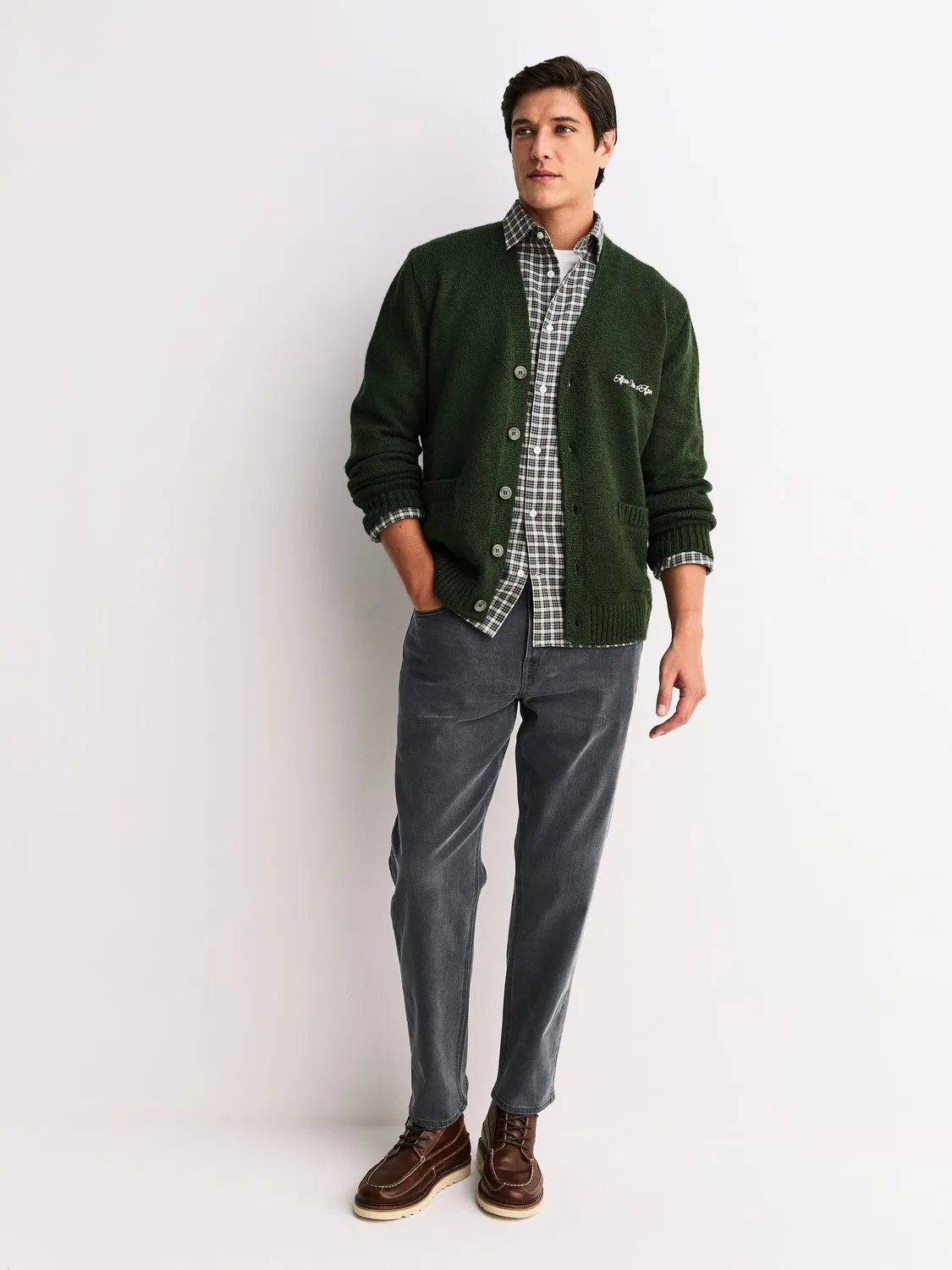 Джинсы Slim Fit Motionflex Next, серые — фото 3