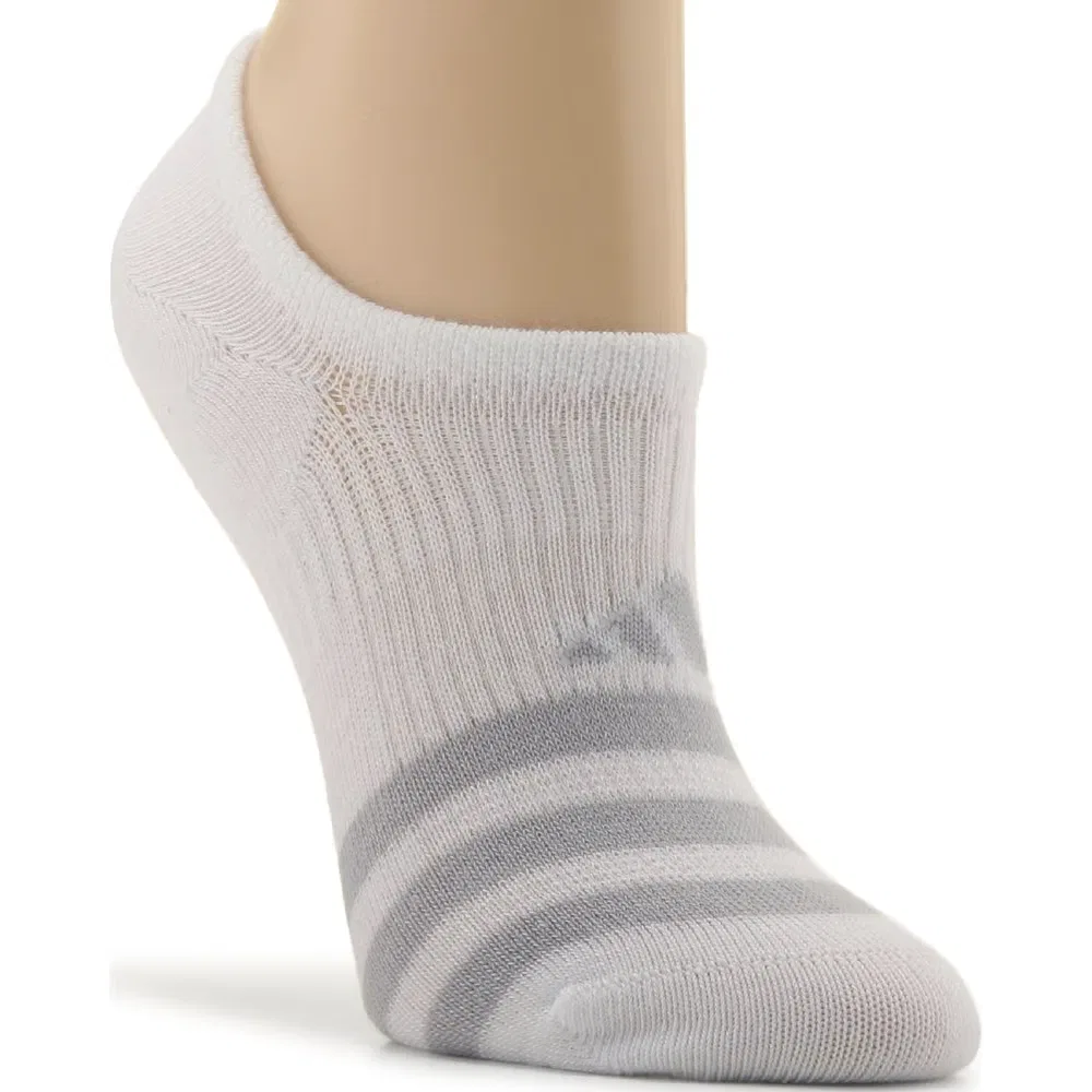 Женские суперлегкие носки Superlite 3.0 набор из 6 пар Adidas, White/Black/Grey — фото 3