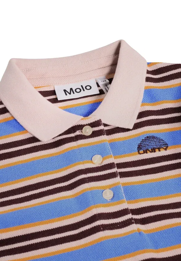 Футболка поло хлопковая Ravi long sleeve Molo, Sky — фото 4