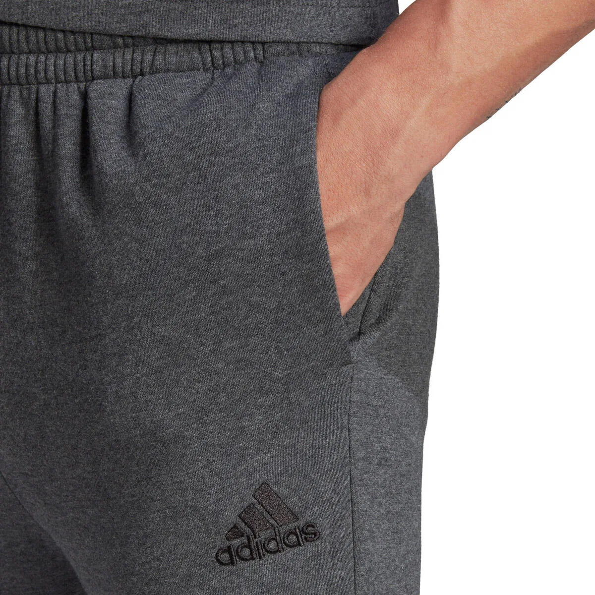 Мужские штаны из флиса Feelcozy Adidas, Grey Darkgrey — фото 3