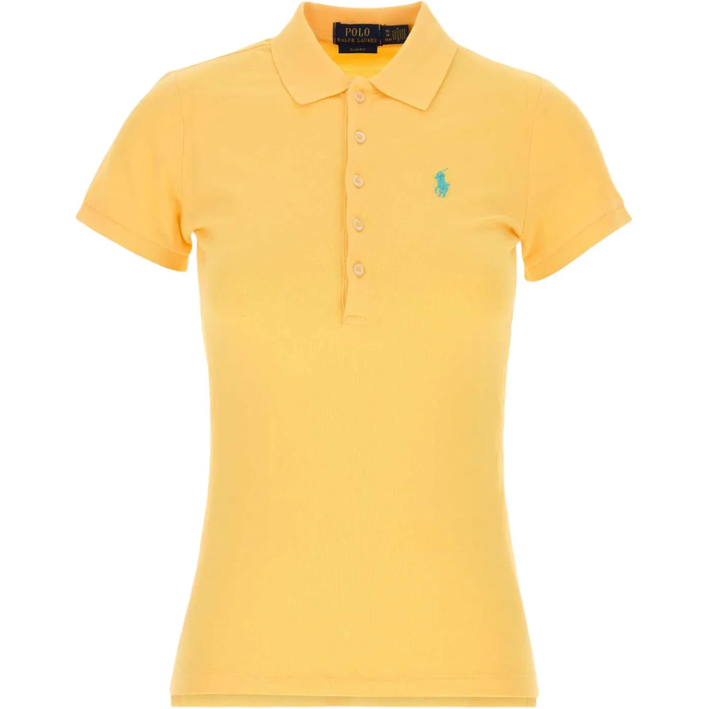 Женское поло с коротким рукавом Polo Ralph Lauren, Yellow