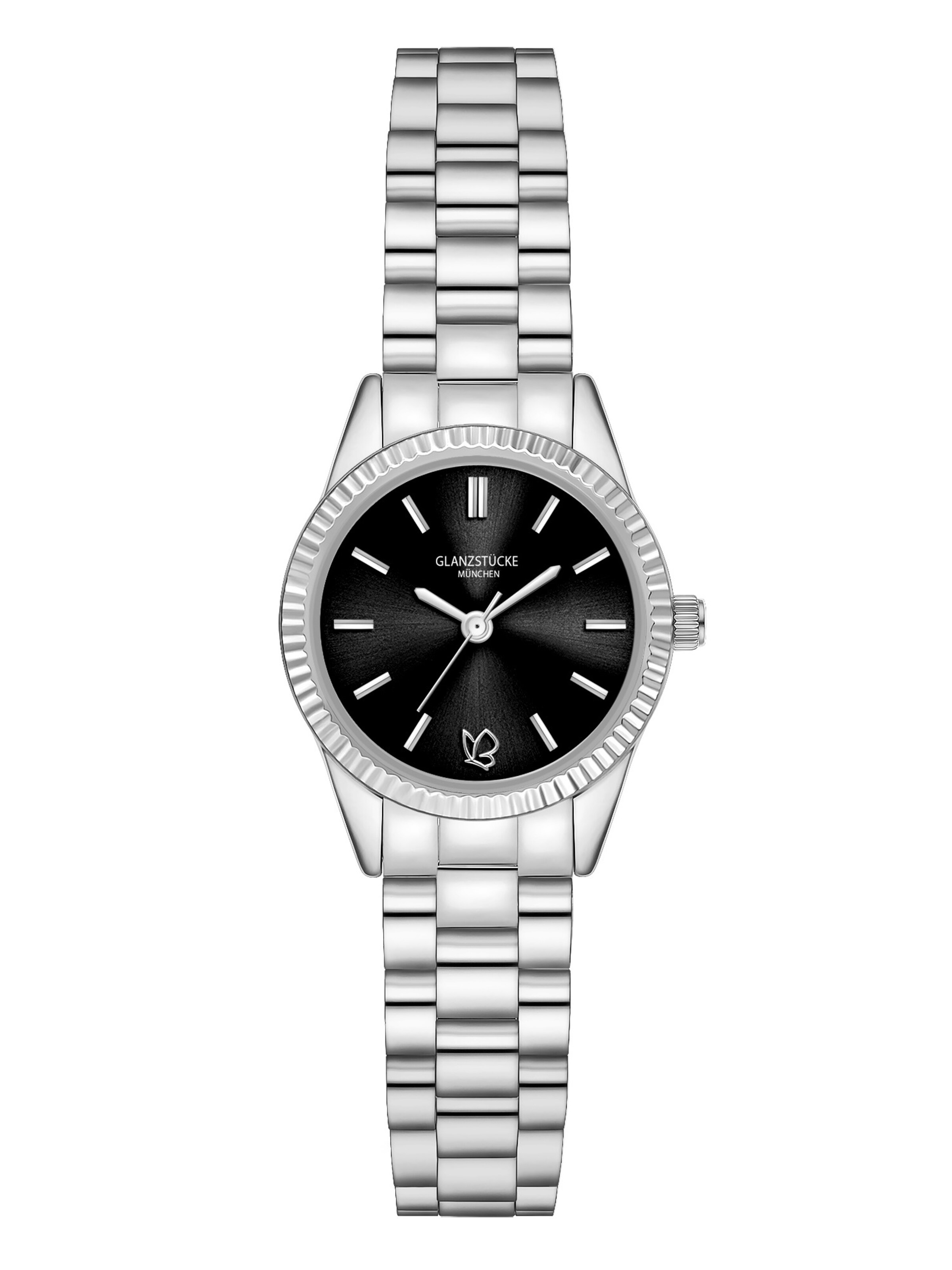 

Glanzstücke München Серебряные аналоговые часы