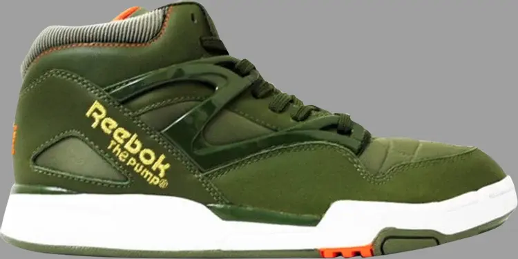 

Кроссовки pump omni lite 'flight jacket pack - moss green' Reebok, зеленый