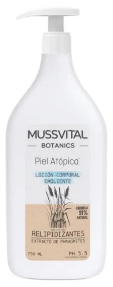 Лосьон для тела с гелевой текстурой MUSSVITAL Botanics Atopic, 750 мл