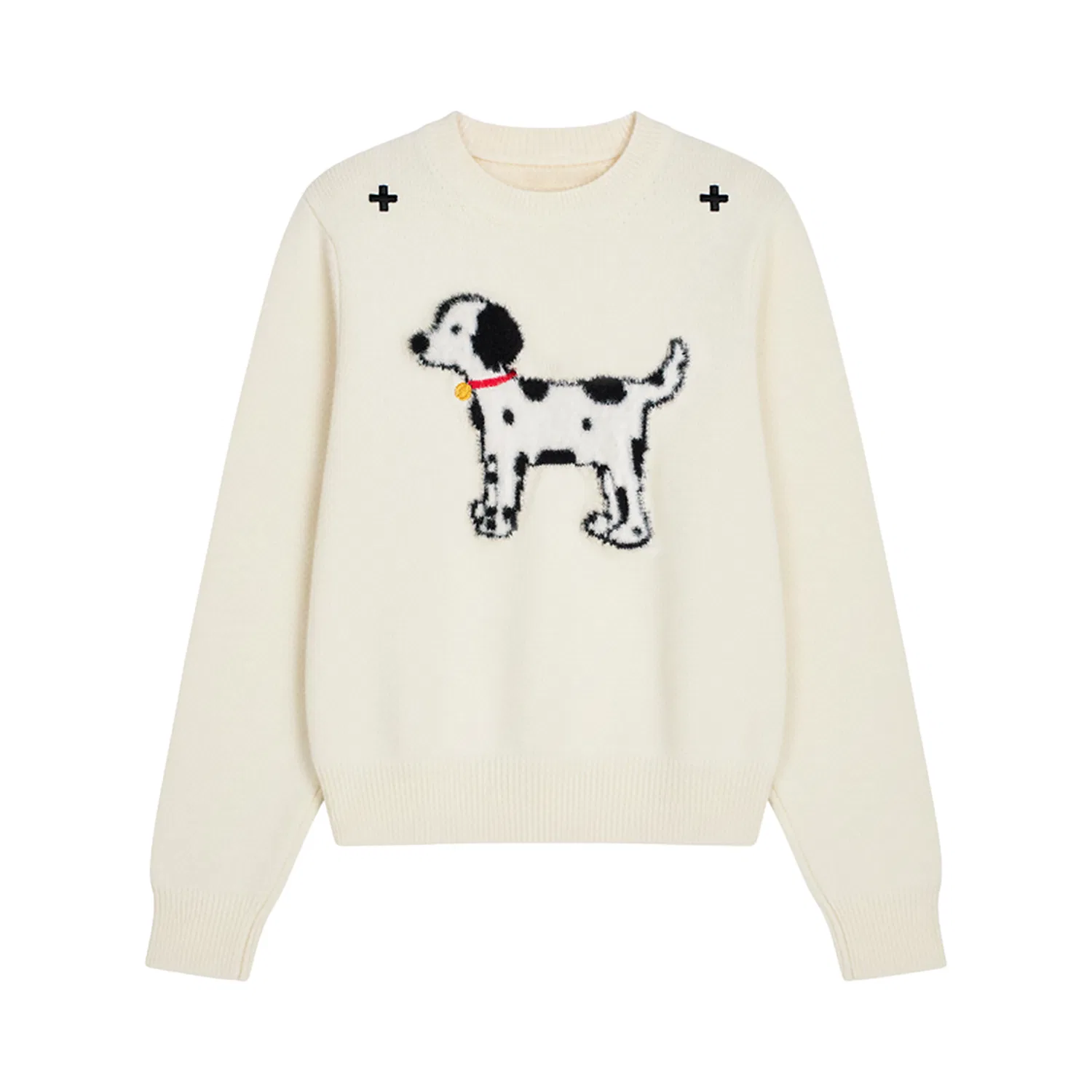 Свитер детский с круглым вырезом Sweaters Unisex Crew Neck Moderate, NSTNEW START, White — фото 3