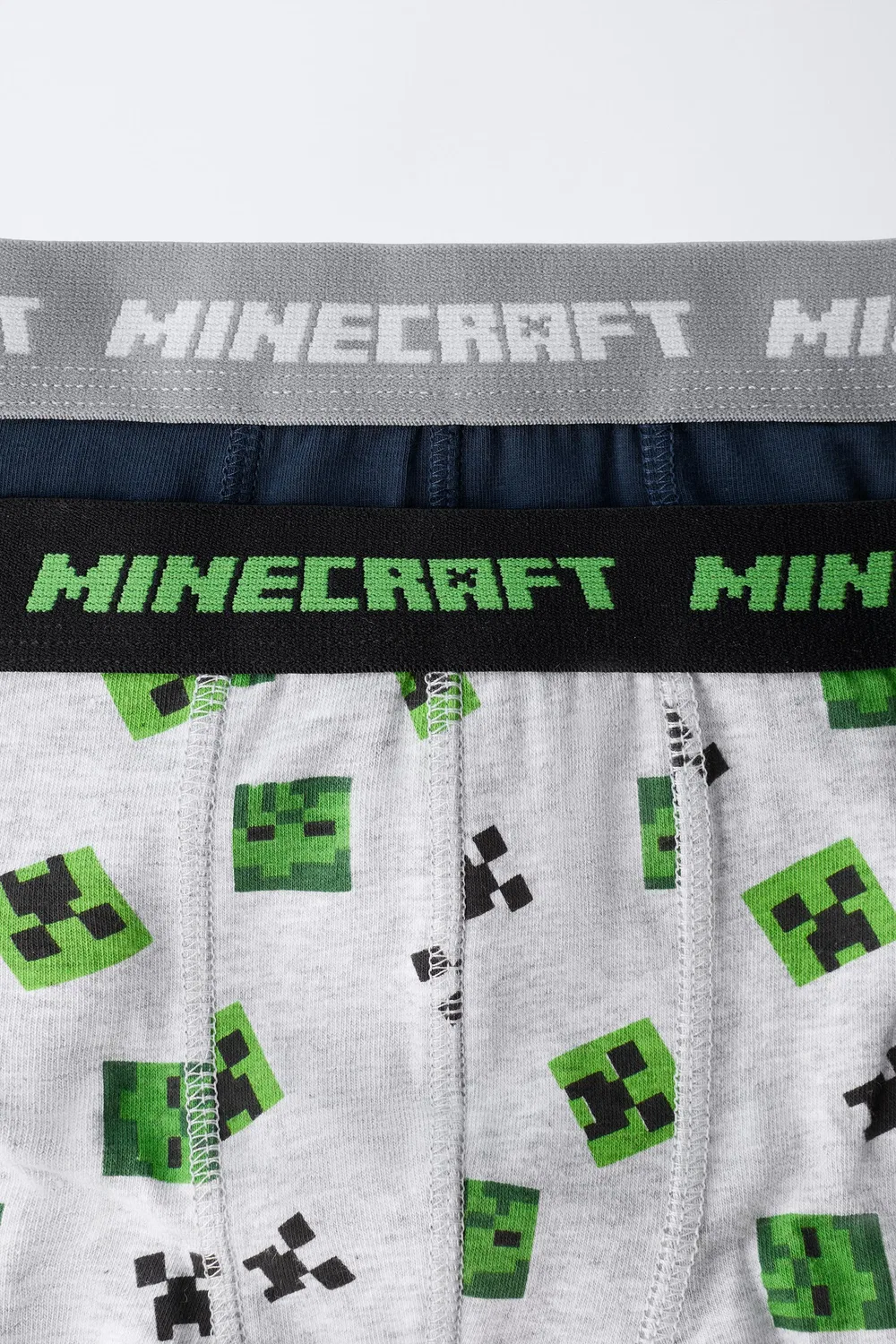 Для детей 6-14 лет / Комплект из двух боксерских шорт Minecraft MOJANG AB.  ZARA, Blue — фото 4