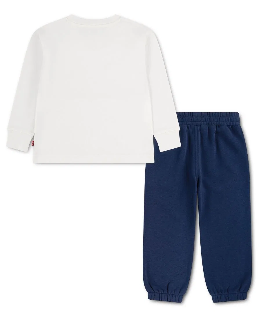 Комплект из свитшота и джоггеров Downtown Sweatshirt и Joggers Levi's, Egret — фото 2