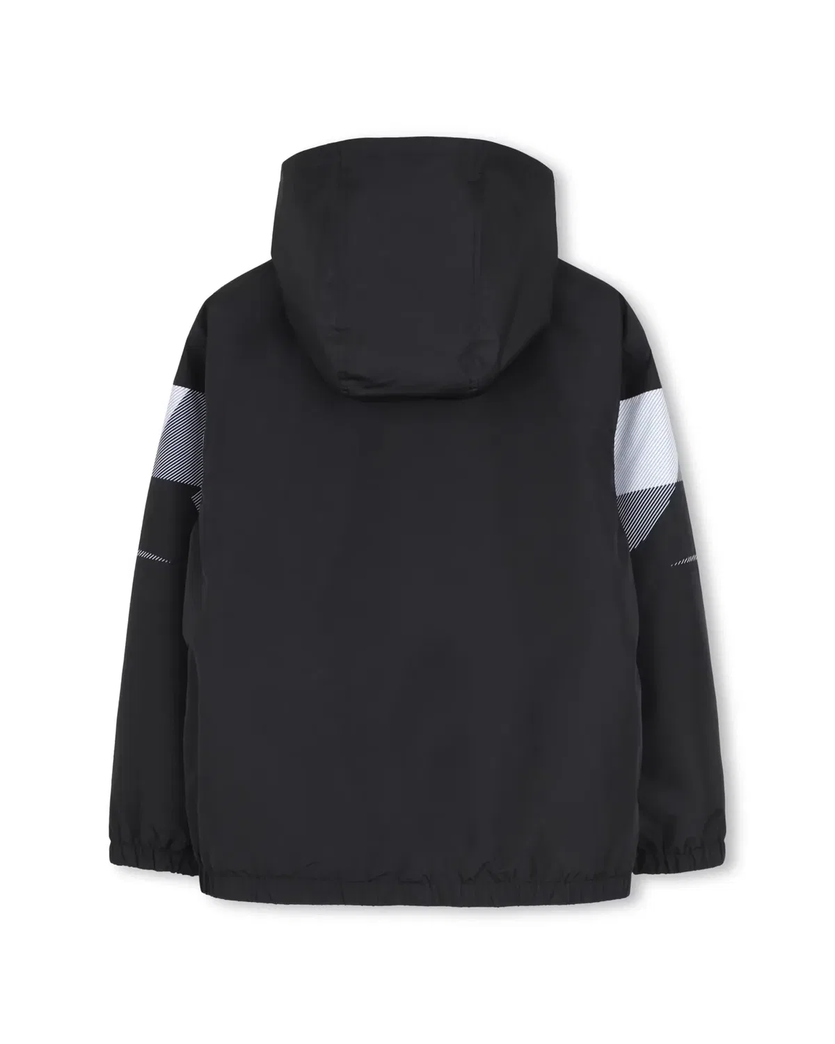 Детская куртка для мальчиков с капюшоном BOSS Kidswear, Negro — фото 3