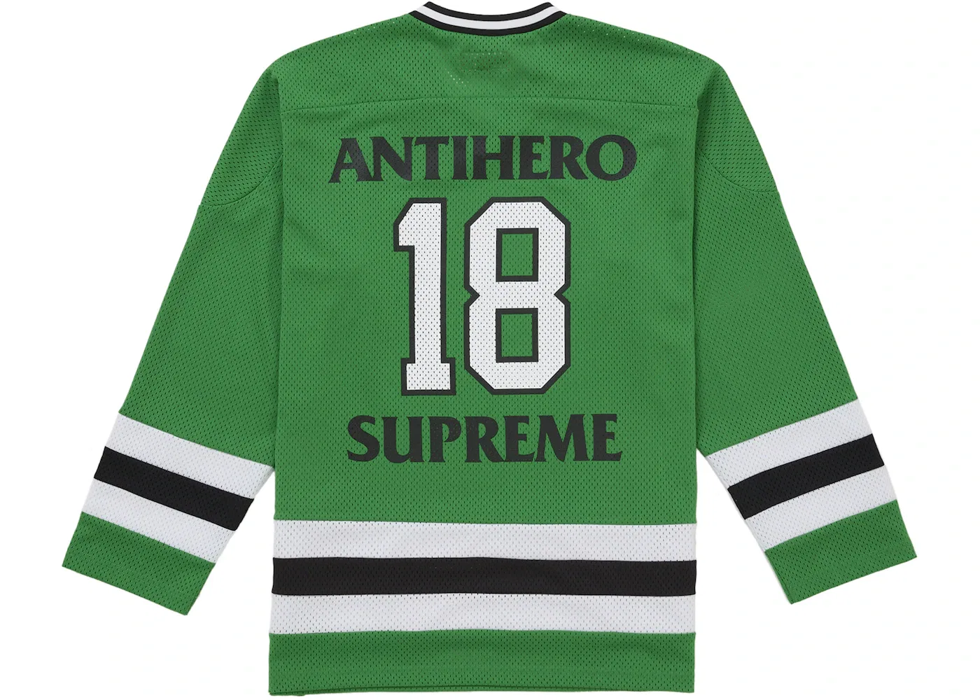 Мужская хоккейная джерси с принтом Antihero Ozzy Jersey Supreme, Green — фото 2