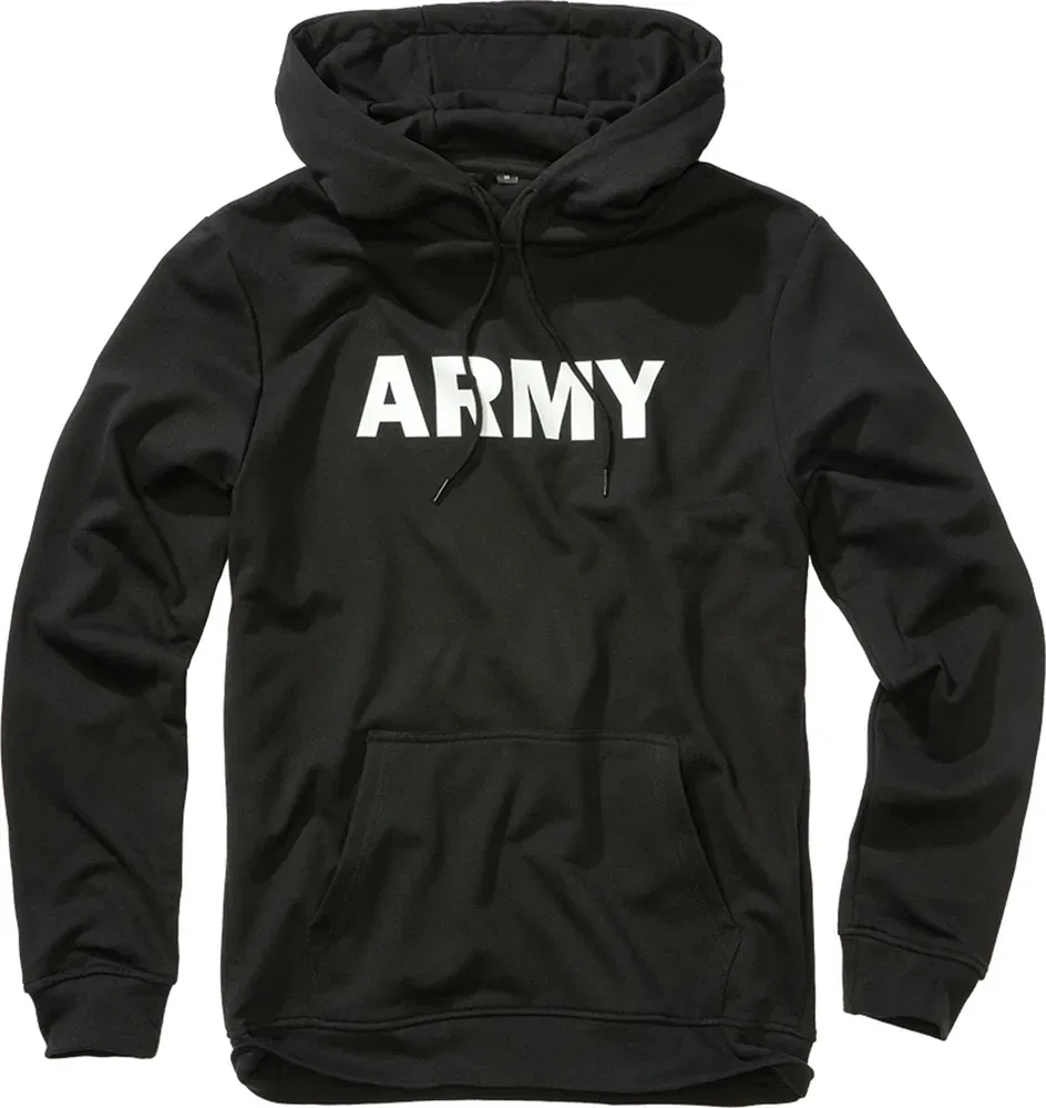 Мужское худи с принтом Army Brandit, Black