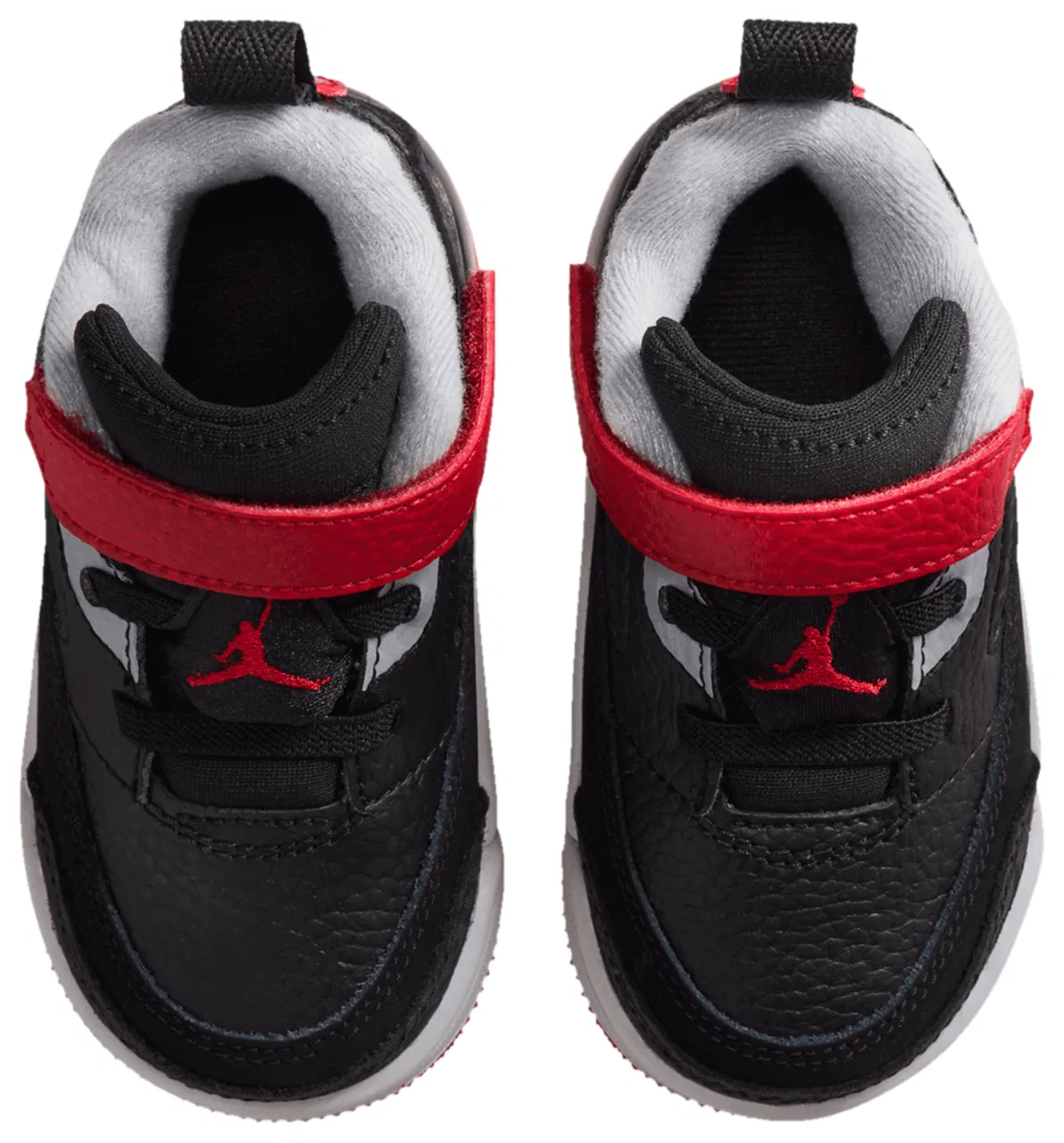 Кроссовки для мальчиков Spizike Low Jordan, цвет Gym Red/Black/Wolf Gray — фото 4