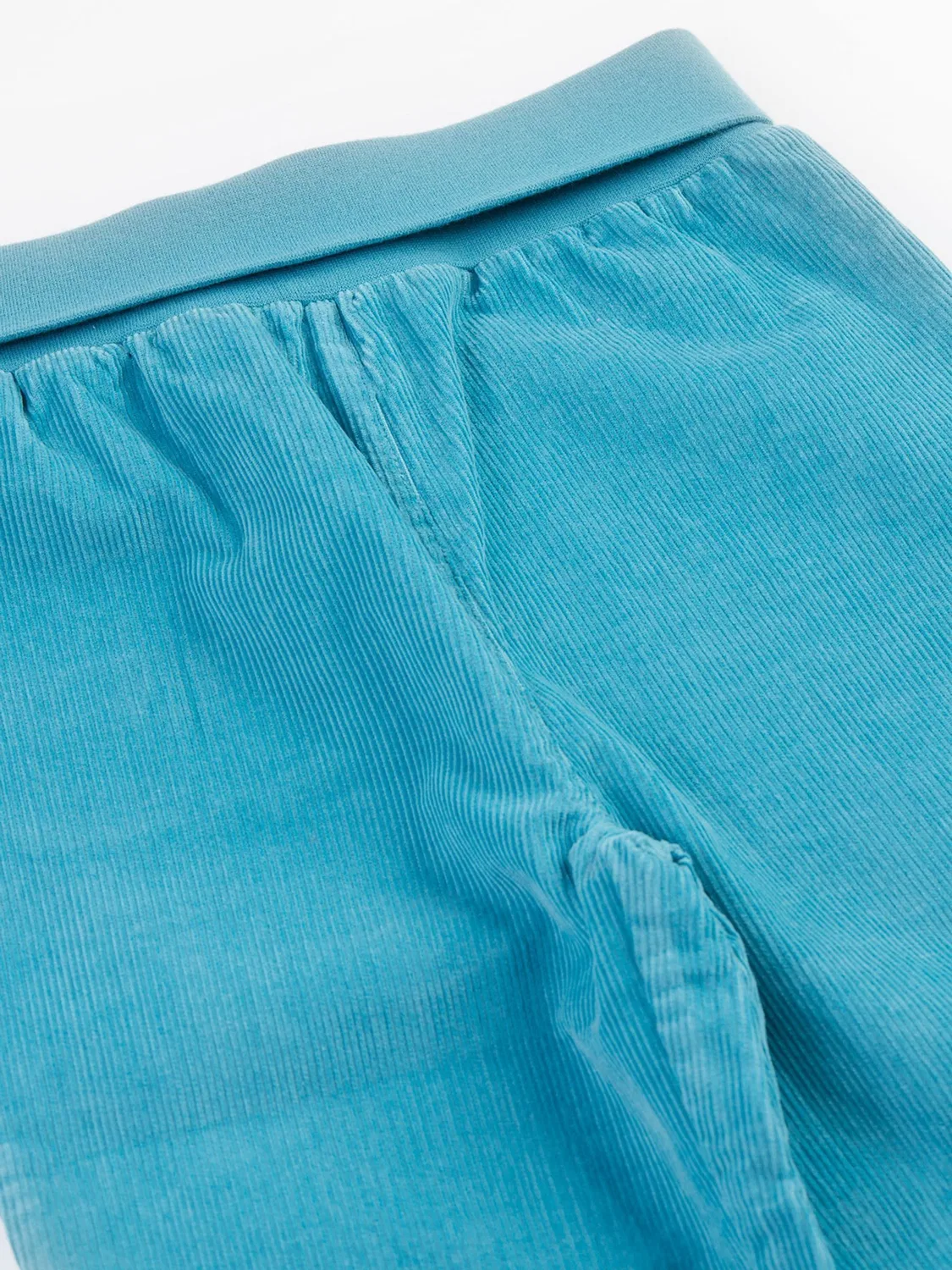 Брюки-корды на резинке Frugi Blue — фото 3