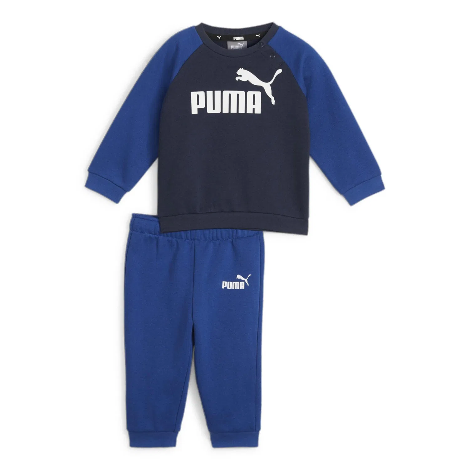 Детский спортивный костюм для мальчиков Minicats ESS Raglan Jogger Puma, Schwarz Blau