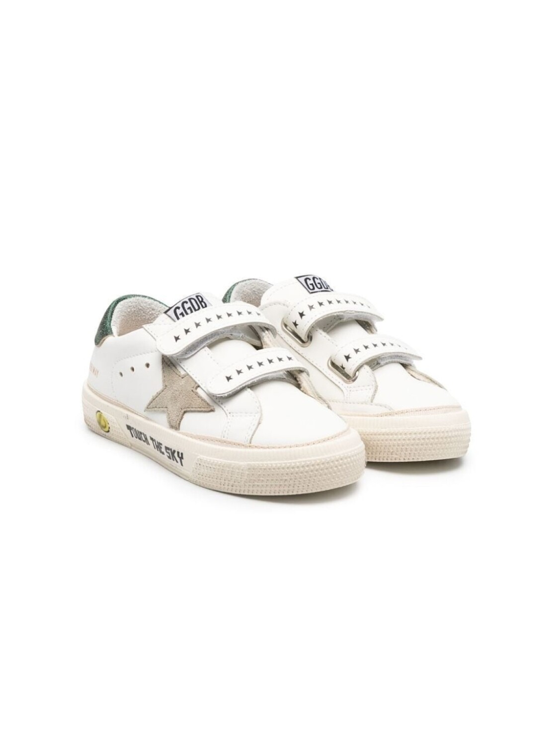

Golden Goose Kids кеды May School, белый